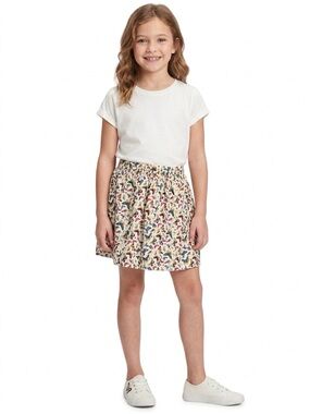 GAP Kids Multicolor Butterfly Print Flippy Skirt Girls Sz XXL Colorful Summer